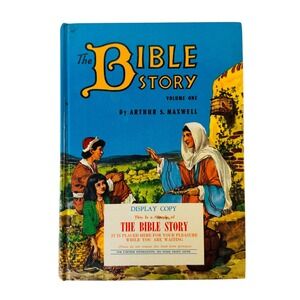 The Bible Story Volume One Arthur S. Maxwell Vintage Religious Book 1953‎